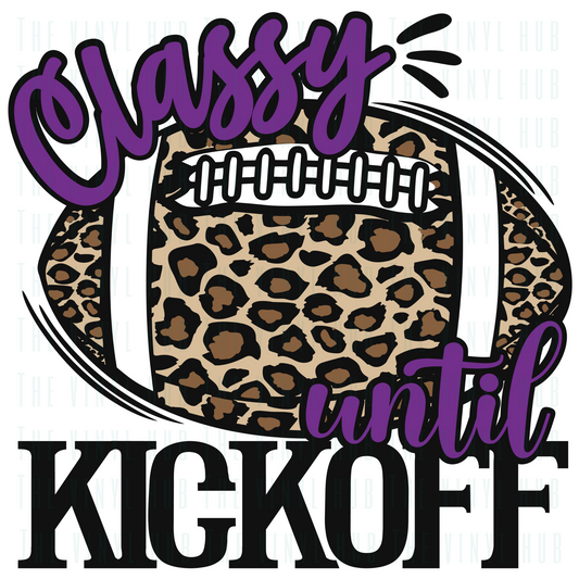 Classy Until Kickoff Ready to Press Transfer