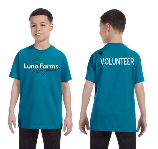 Luna Farms Rescue Volunteer Shirts