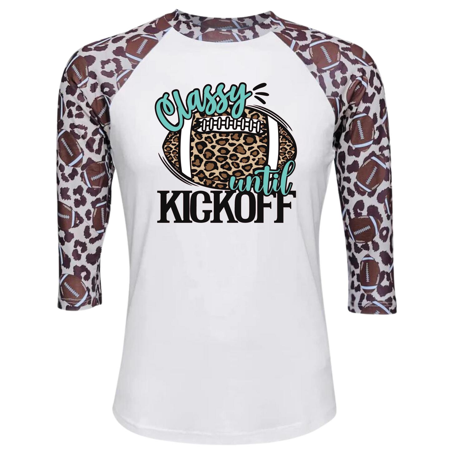 Classy Until Kickoff Raglan