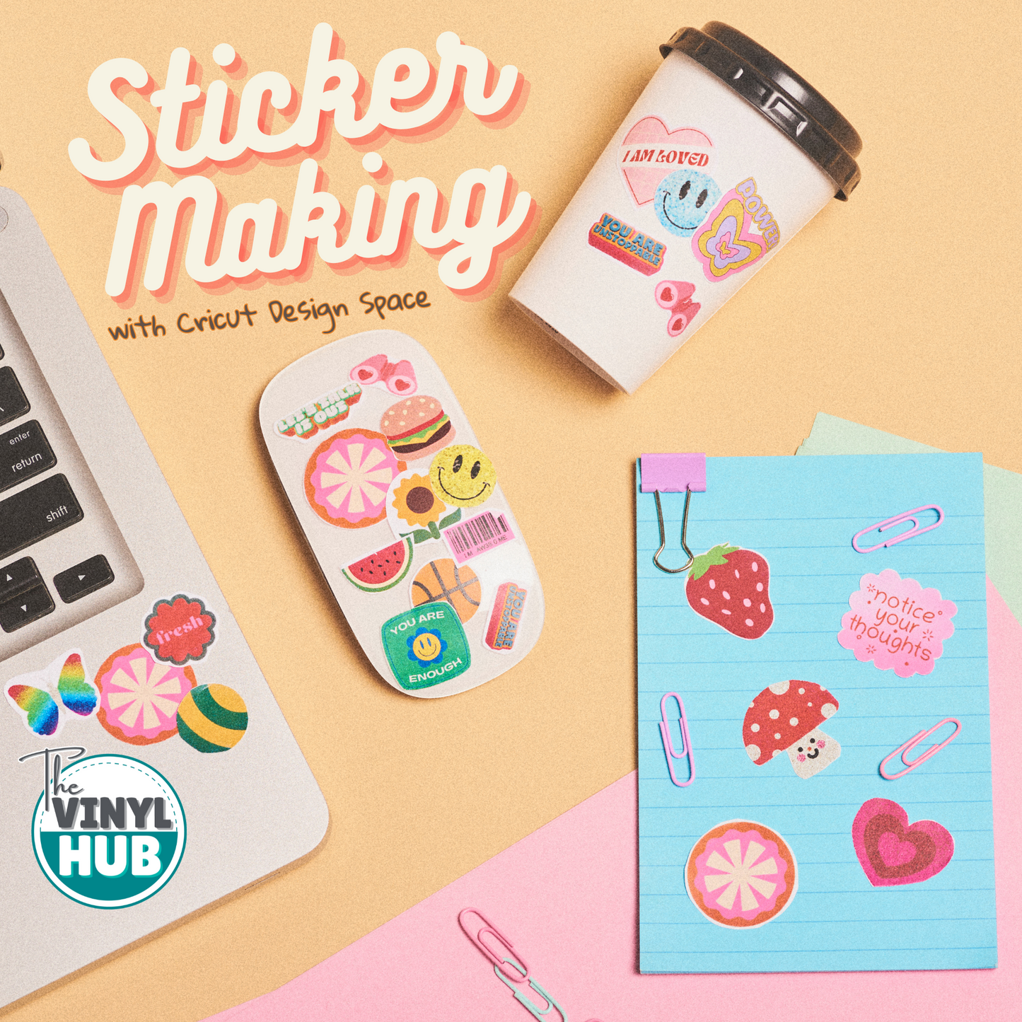 Sticker Making with Cricut Design Space