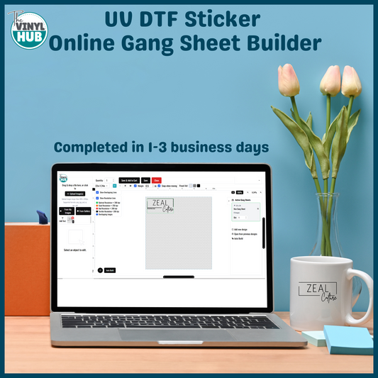UV DTF Sticker Gang Sheet Builder