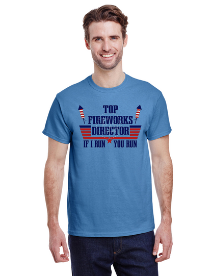 Top Fireworks Director T-Shirt
