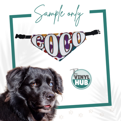 Sublimation Blank Pet Scarf with Collar