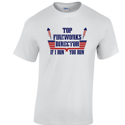 Top Fireworks Director T-Shirt