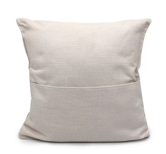 Sublimation Pillow with Pocket